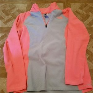 The North Face kids XL 1/4 zip